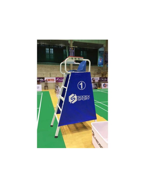 Badmintono teisėjo kėdė su ratukais - Pro
