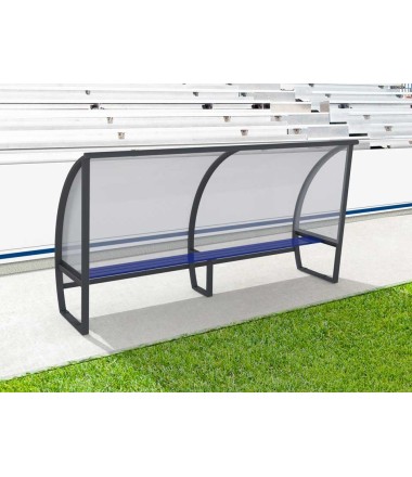 6 žaidėjų komandos suolelis - Vip + Roof