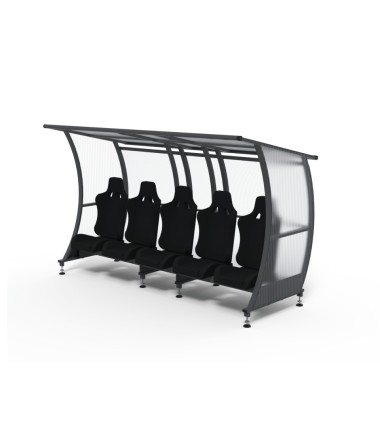 VIP komandos suolelis -kėdės / 5 žaidėjams