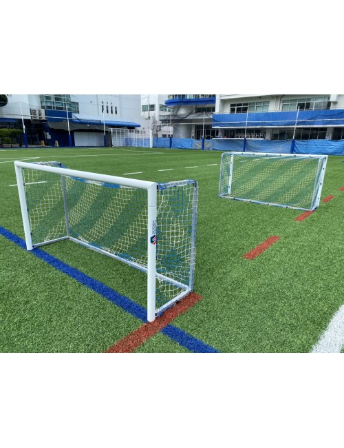 Mobilūs, sulankstomi mini futbolo vartai. Matmenys: 1,5 m x 1,0 m.
