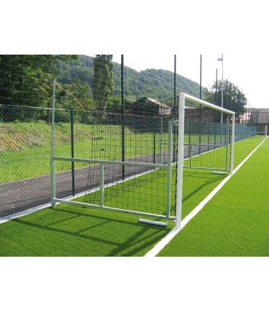 Aukštos kokybės sulankstomi futbolo vartai - 5x2m.
