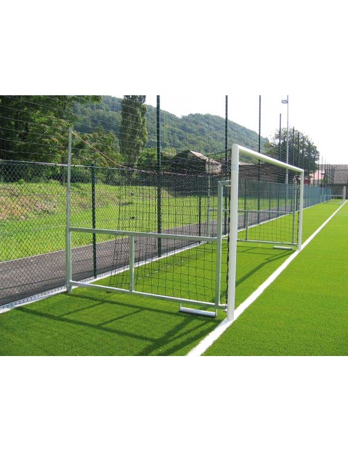 Aukštos kokybės sulankstomi futbolo vartai - 5x2m.