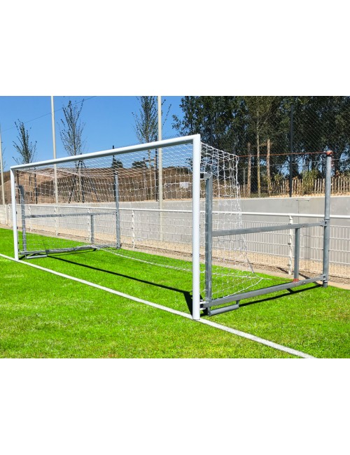 Aukštos kokybės sulankstomi futbolo vartai - 5x2m.