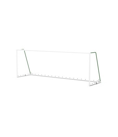 7 žaidėjų futbolo vartai - 6,4 m x 2,13 m. - Ø90 mm apvalus vamzdis