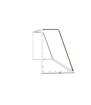 7 žaidėjų futbolo vartai - 6,4 m x 2,13 m. - Ø90 mm apvalus vamzdis