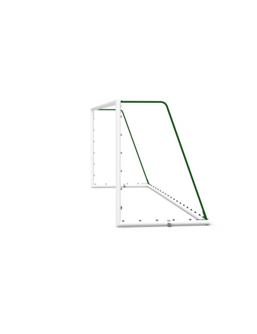 7 žaidėjų futbolo vartai - 6,4 m x 2,13 m. - Ø90 mm apvalus vamzdis