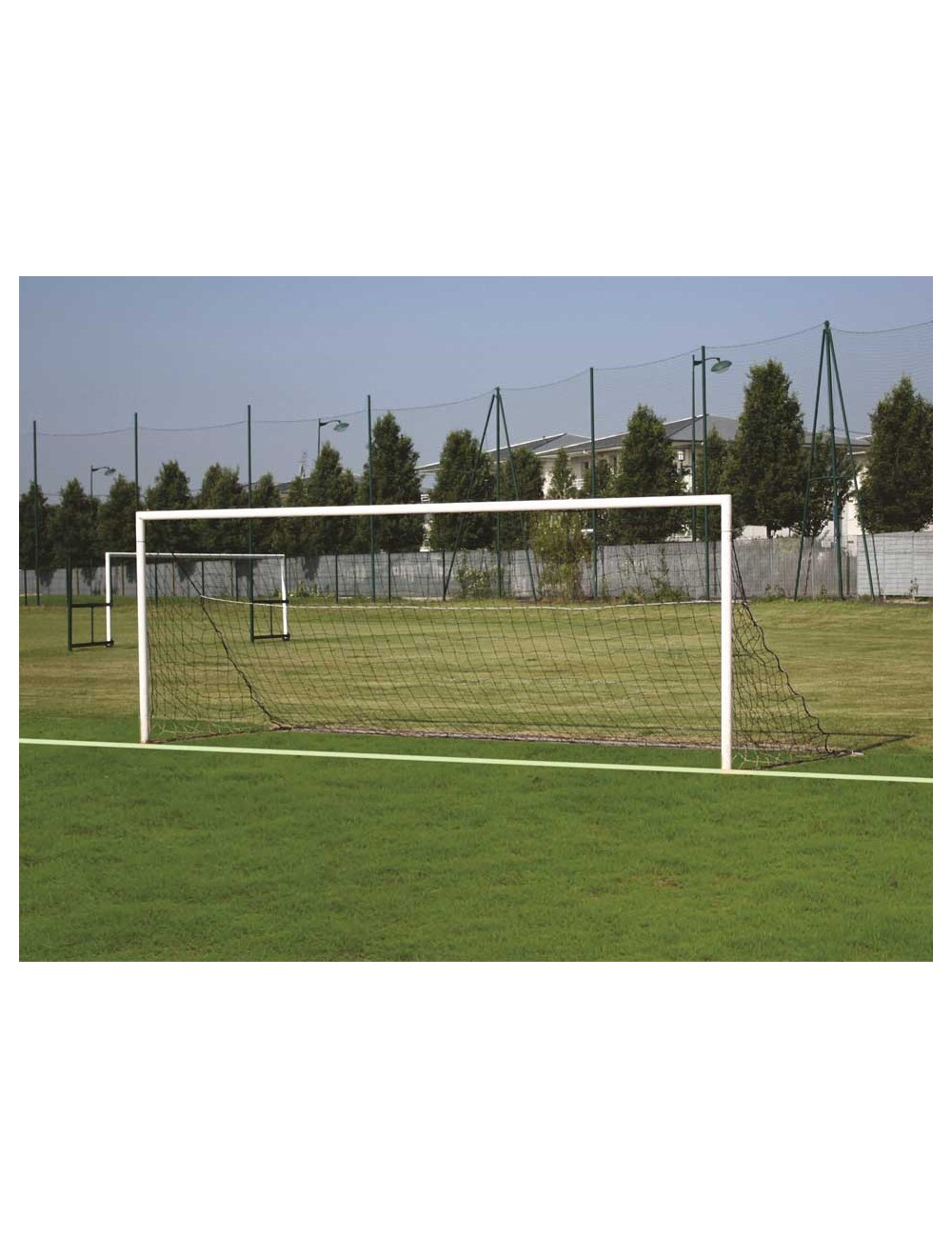 Plieniniai futbolo vartai - 5m x 2m.