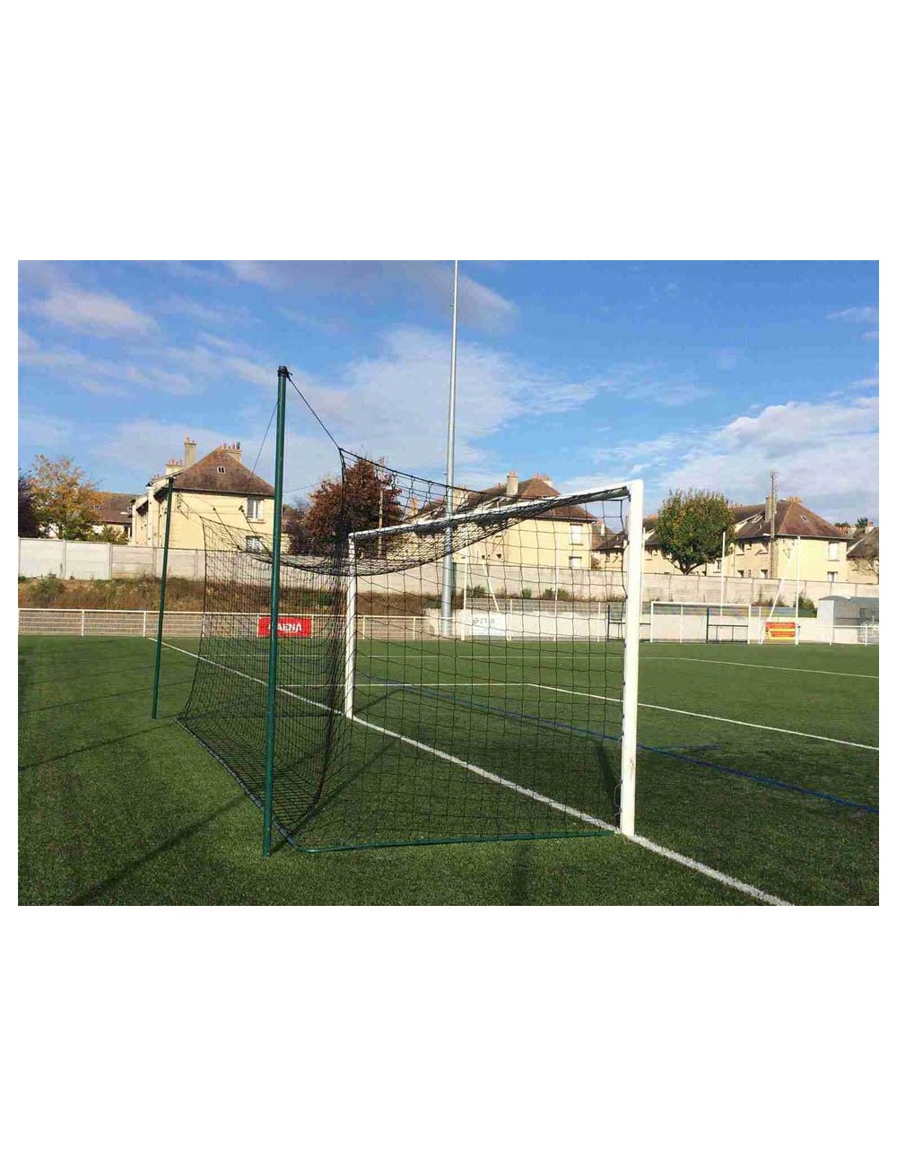 4 tinklo atramų stulpai futbolo vartams