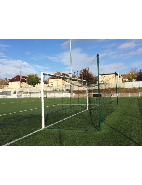 4 tinklo atramų stulpai futbolo vartams