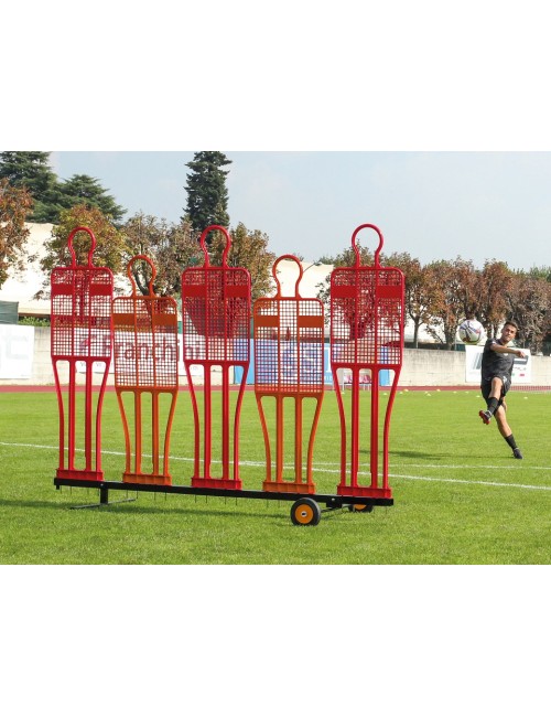 FUTBOLO BAUDOS SMŪGIO SIENELĖS VEŽIMĖLIS