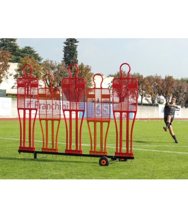 1,6 m aukščio futbolo manekenas baudos smūgiams