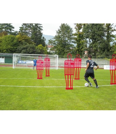 1,6 m aukščio futbolo manekenas baudos smūgiams