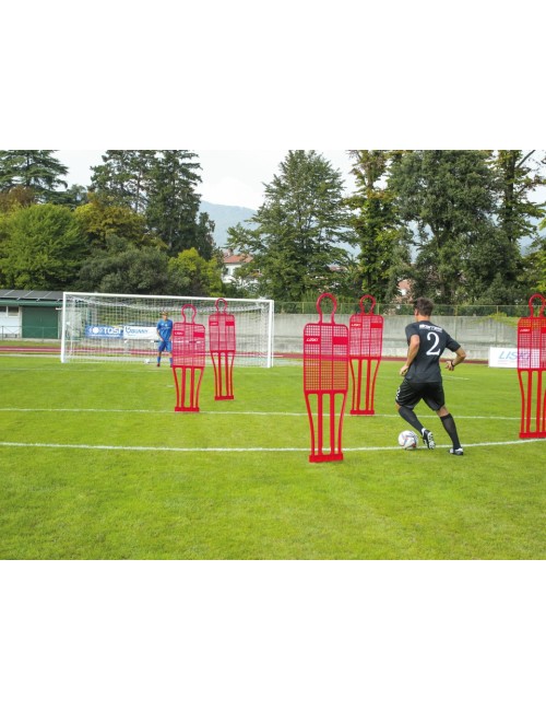 1,8 m aukščio futbolo manekenai baudų smūgiams