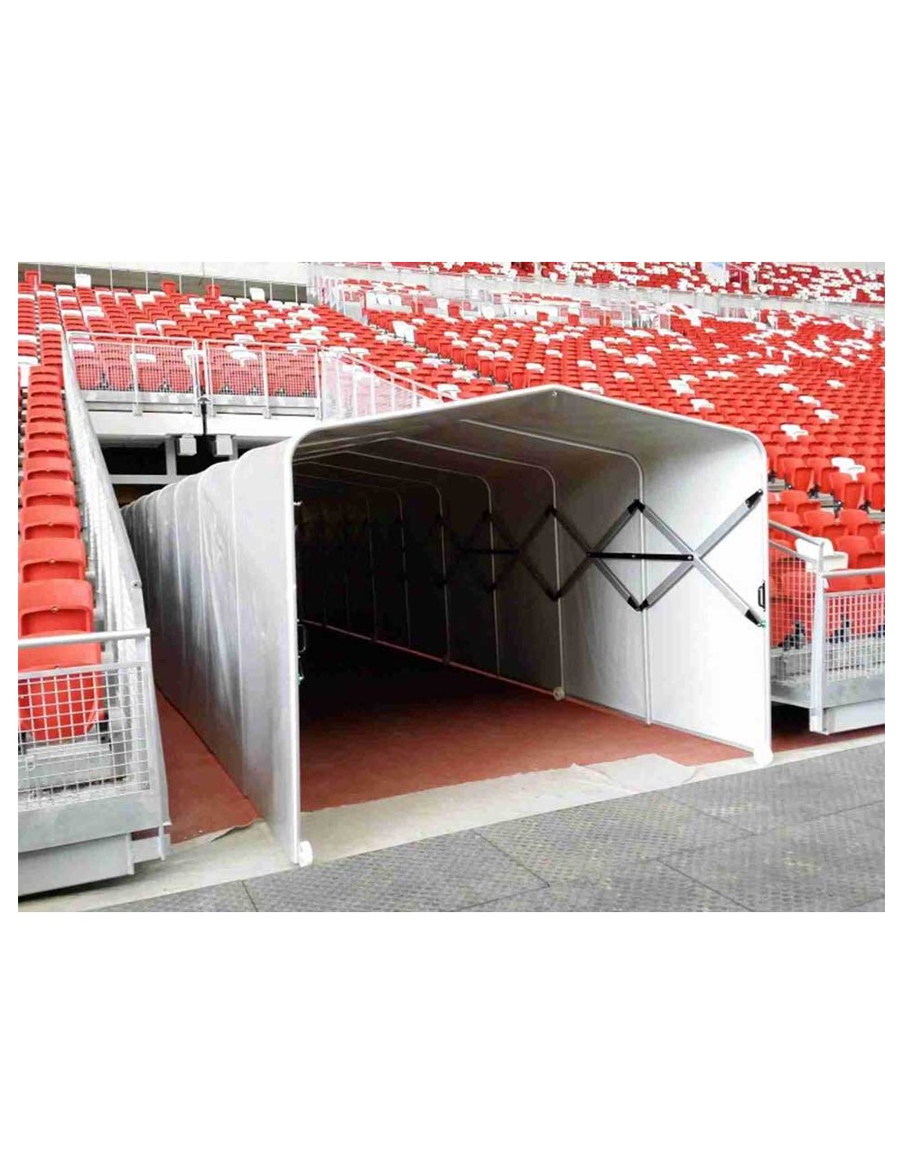 Ištiesiamas futbolo tunelis varžyboms - Protect