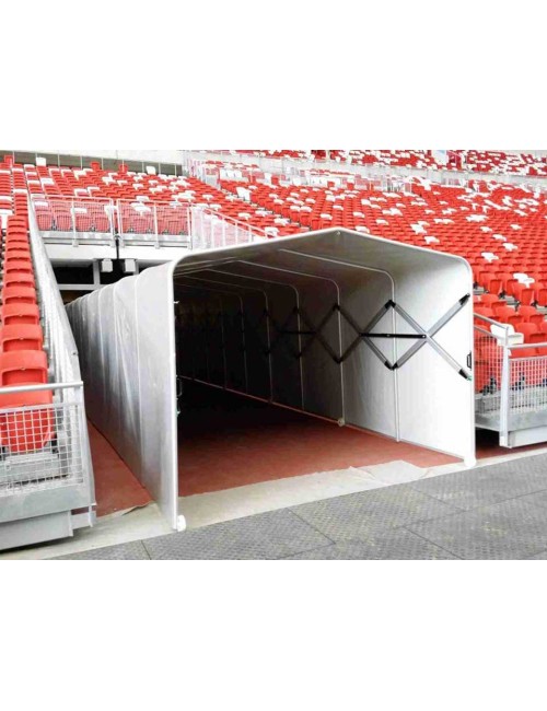 Ištiesiamas futbolo tunelis varžyboms - Protect