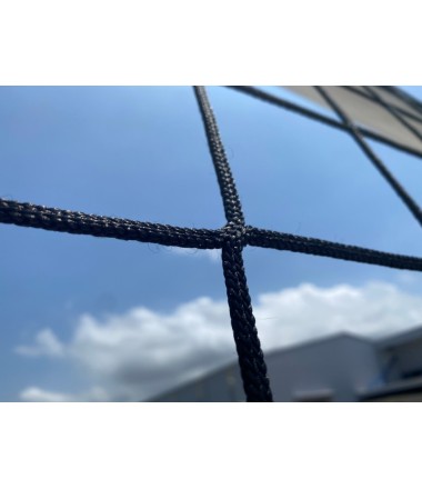 Futbolo vartų tinklas - 4 mm virvė - 120 mm viengubas audinys