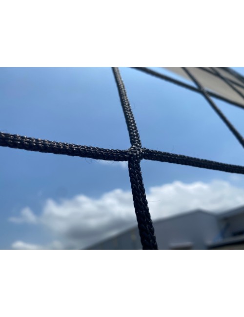 Futbolo vartų tinklas - 4 mm virvė - 120 mm viengubas audinys