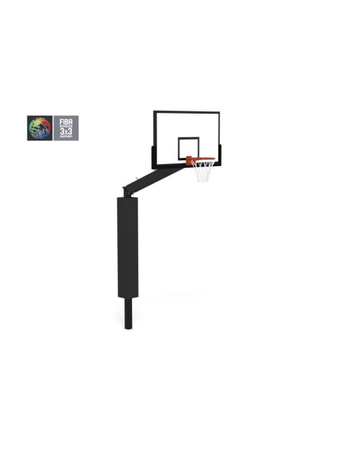 FIBA sertifikuotas 3x3 krepšinio stovas, aukštis 1,65 m.