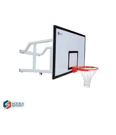 Sieninis sulankstomas krepšinio stovas 5x5 - FIBA sertifikuotas 2 lygio