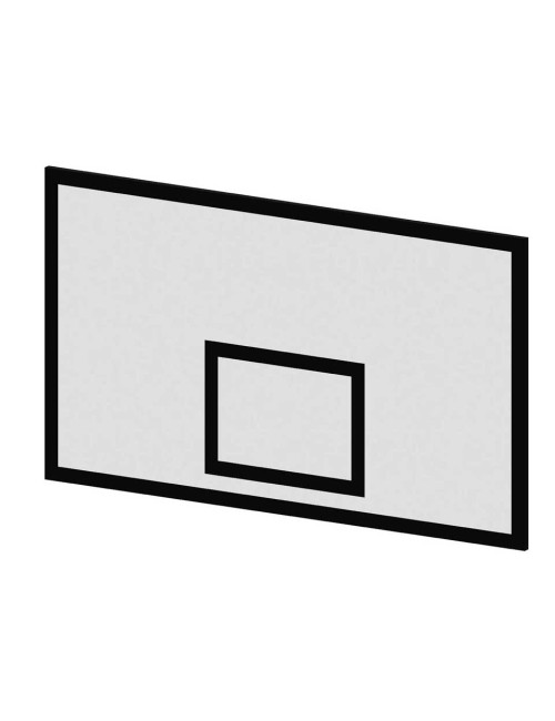 Stiklo pluošto krepšinio lentos atgalinė dalis 1,80x1,05 m. Storis 21 mm.