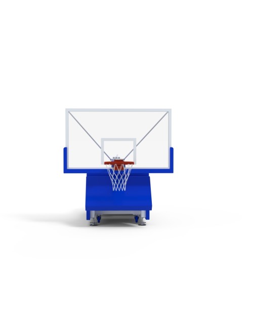 FIBA 5x5 krepšinio stovas, 2 lygių, reguliuojamo aukščio