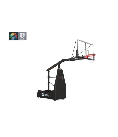 Mobilus ir sulankstomas FIBA sertifikuotas 3x3 krepšinio stovas