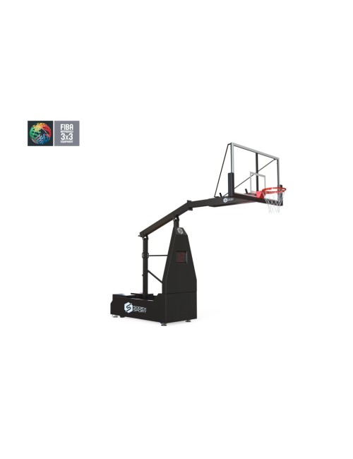 Mobilus ir sulankstomas FIBA sertifikuotas 3x3 krepšinio stovas