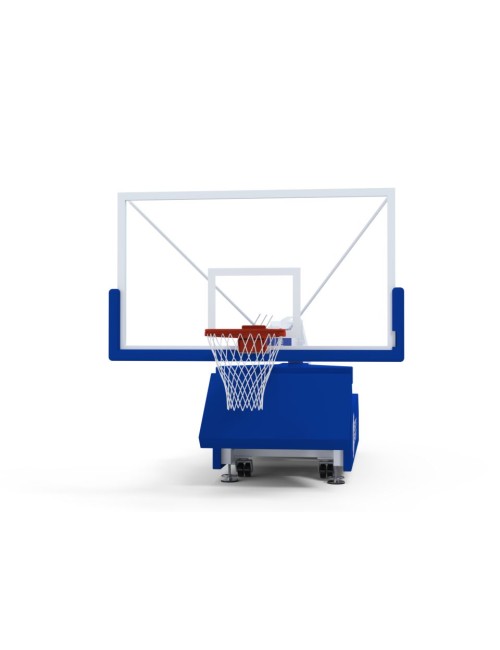 FIBA 5x5 krepšinio stovas, 2 lygio | Reguliuojama aukštis | Projekcija 3.25m