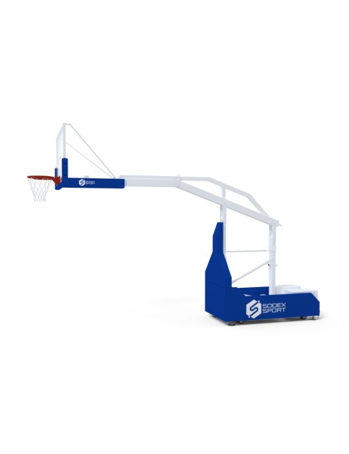 FIBA 5x5 krepšinio stovas, 2 lygio | Reguliuojama aukštis | Projekcija 3.25m