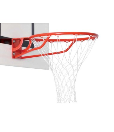 Baltas krepšinio tinklas, pagamintas iš polipropileno, Ø2.5mm.