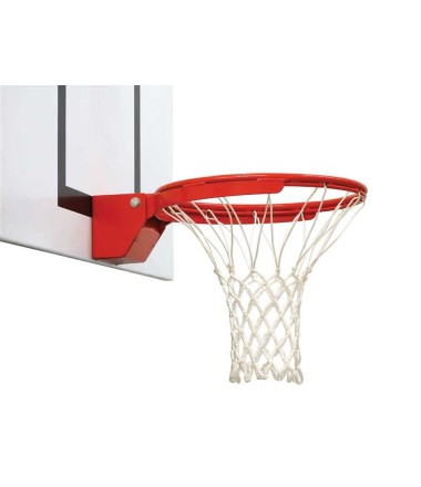 Baltas, neįsivėlantis krepšinio tinklas