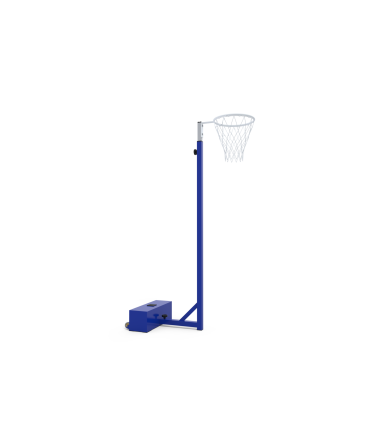 Mokyklinis krepšinio stovas su reguliuojamu aukščiu