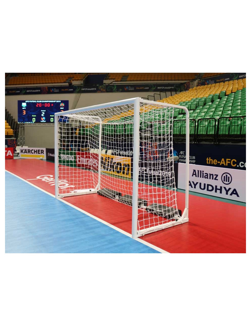 Mobilūs ir sulankstomi salės futbolo vartai su svoriais