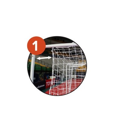 Mobilūs ir sulankstomi salės futbolo vartai su svoriais