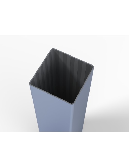 Rankinio vartų kištukai 80mm x 80mm., pilki