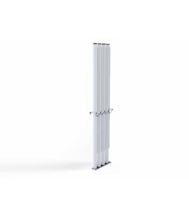 Vertikalūs sieniniai laikikliai skirti 4 stulpams (tinkliniui, tenisui, badmintonui)