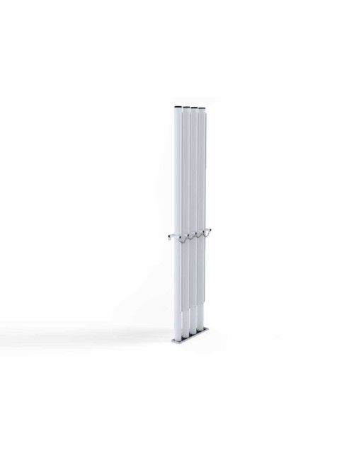 Vertikalūs sieniniai laikikliai skirti 4 stulpams (tinkliniui, tenisui, badmintonui)