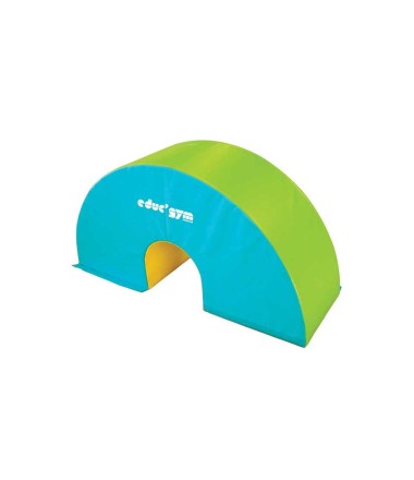 Didelis minkštas vaivorykštės formos blokas ''Educ Gym''