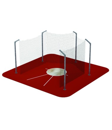 Mokyklinis diskų metimo narvas