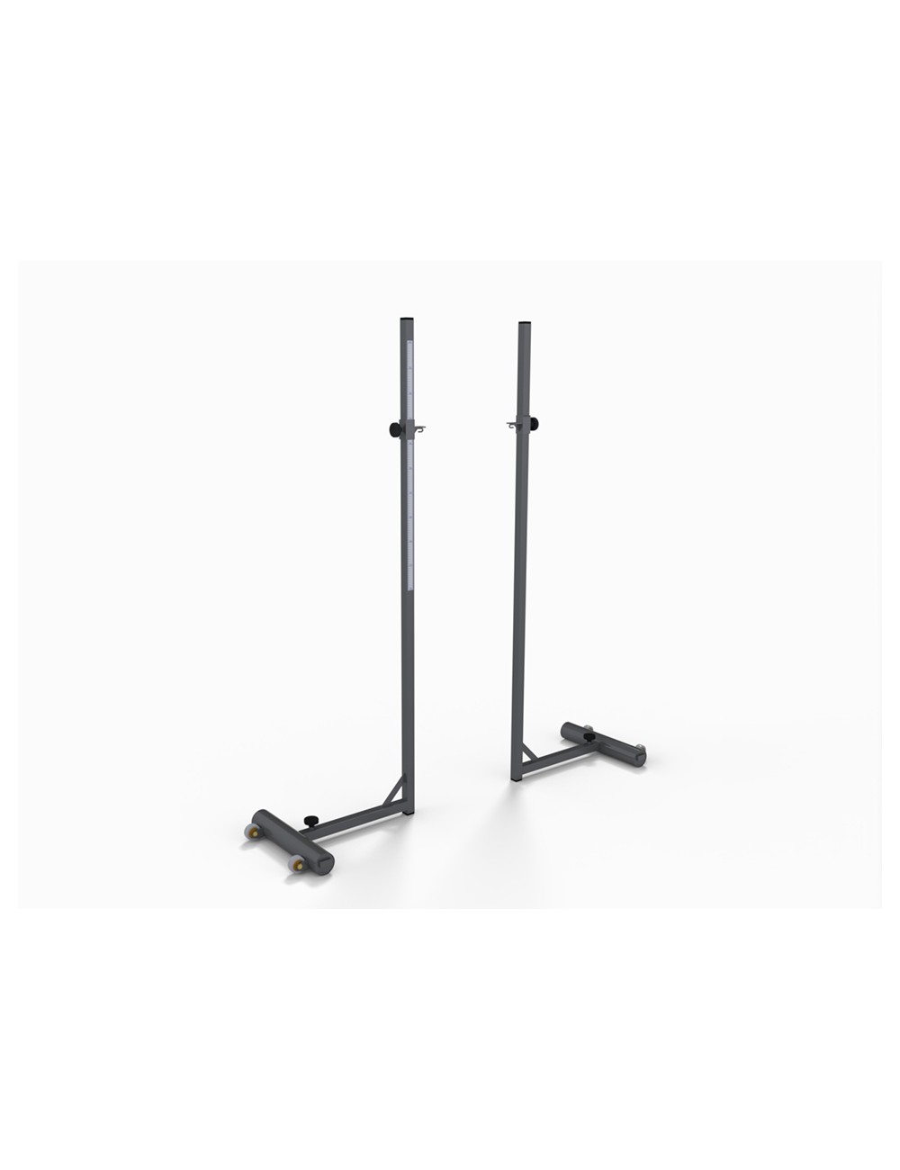 Šuolio į aukštį stulpeliai su 20 kg pagrindu.