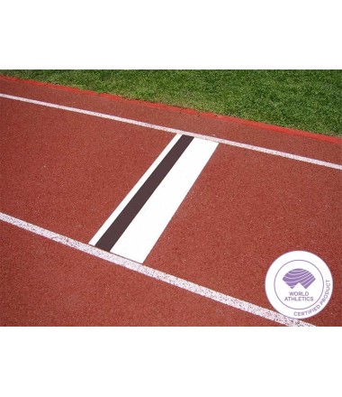 Pasaulio atletikos sertifikuotas starto lentos pagrindas