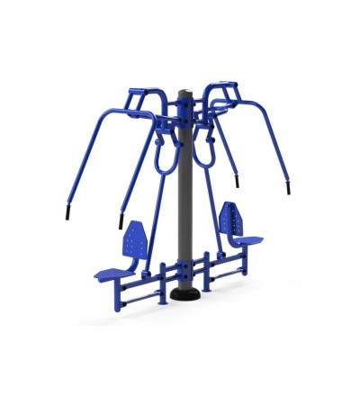 Dvigubas stumimo treniruoklis