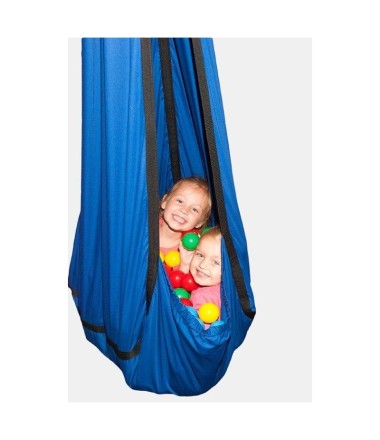 Terapinis hamakas su plastikiniais kamuoliukais skirtas vaikams
