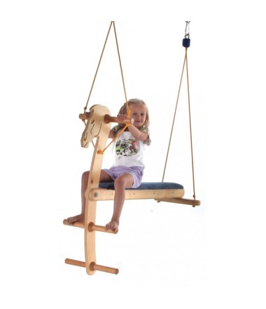 Medinis pakabinamas arkliukas