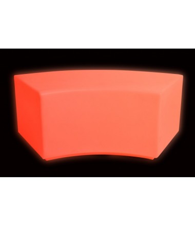 Spalvų keičiantis šviečiantis suolelis