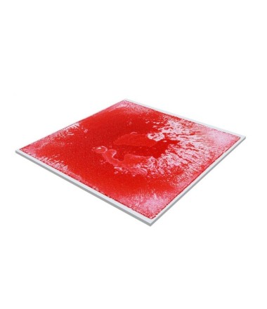 Sensoriniam kambariui skirtos grindų plytelės Raudonos spalvos  50/50 cm