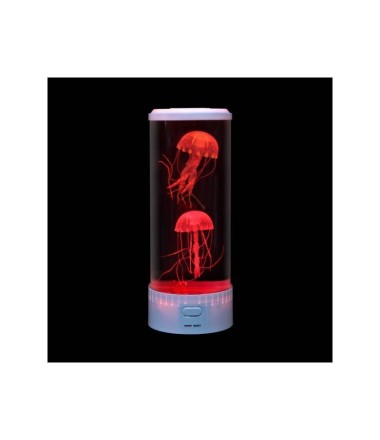 Mažas apvalus medūzos akvariumas - lempa