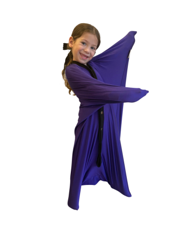 S dydžio violetinės spalvos kūno terapinė kojinė