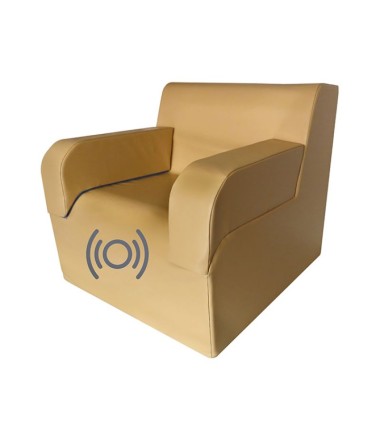 Vibruojantis fotelis - 85 x 90 x 80 cm.