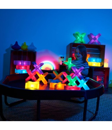 Šviečiantis konstruktorius - 12vnt